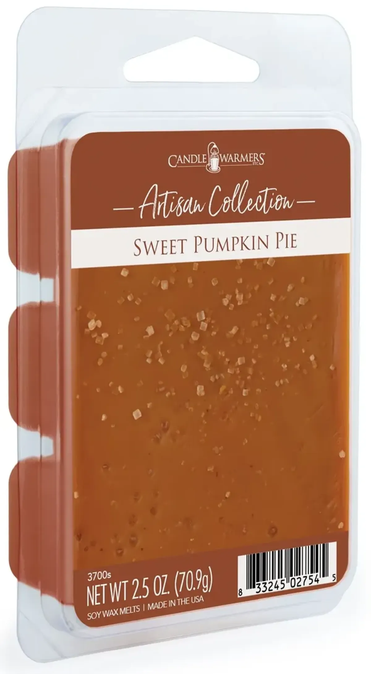 Sweet Pumpkin Pie 2.5oz Artisan Wax Melt