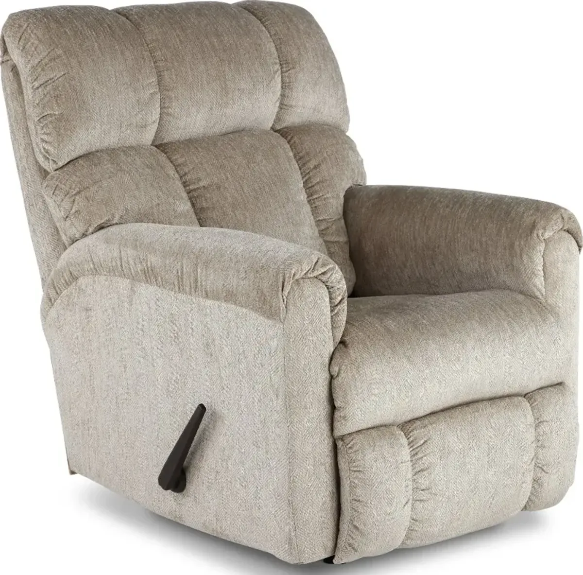 Commander Beige Rocker Recliner