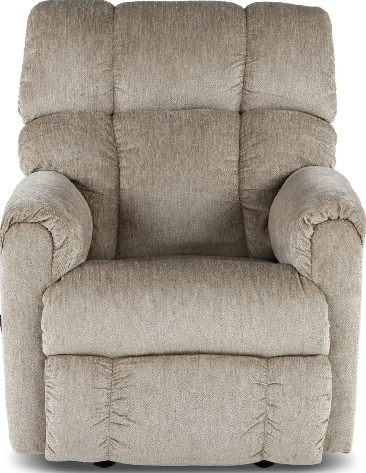 Commander Beige Rocker Recliner