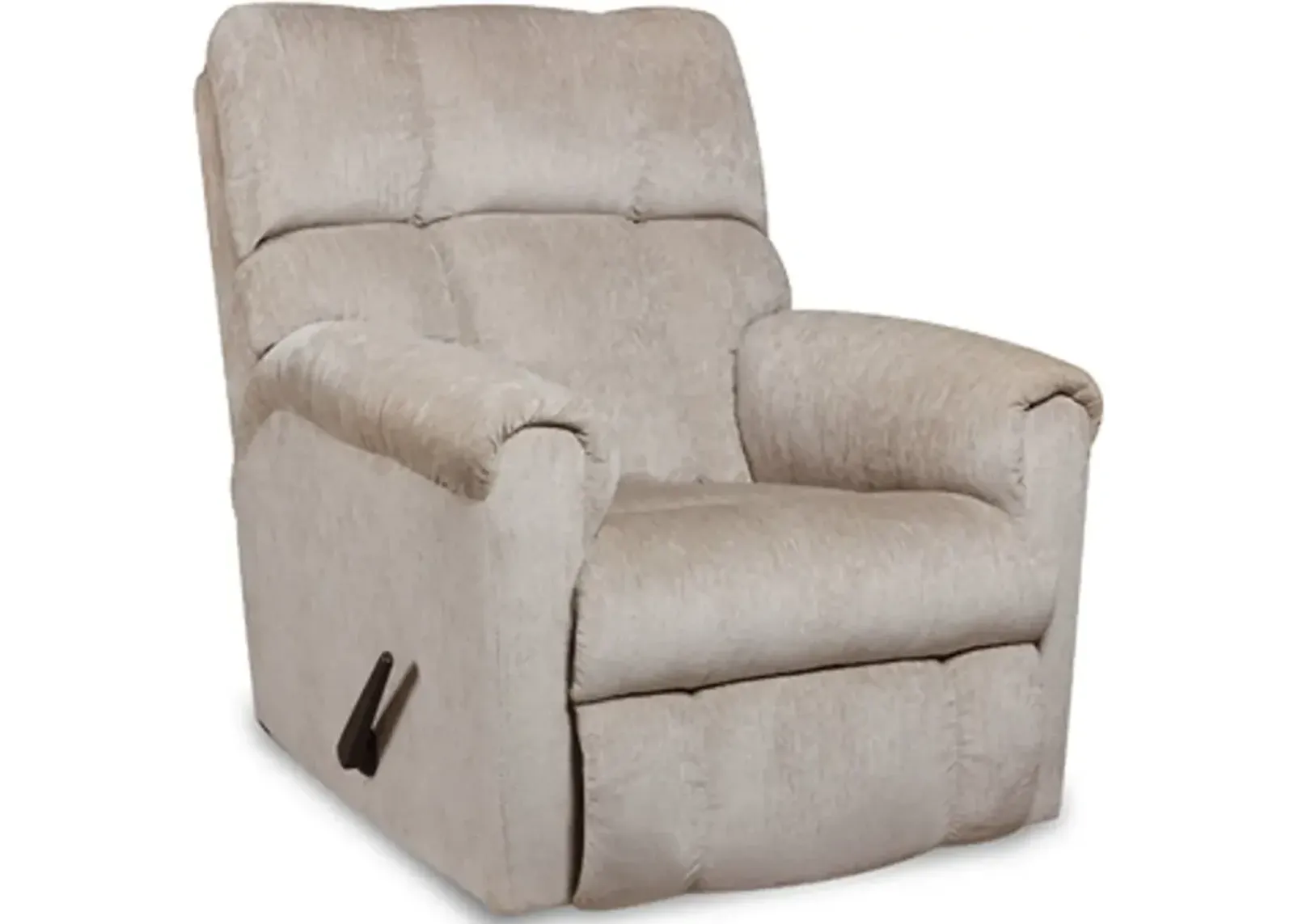 Commander Beige Rocker Recliner