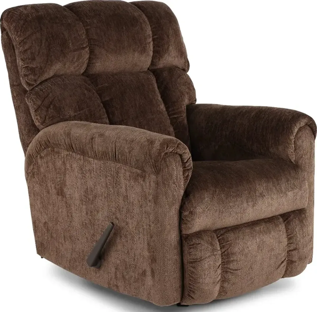 Commander Brown Casual Rocker Recliner