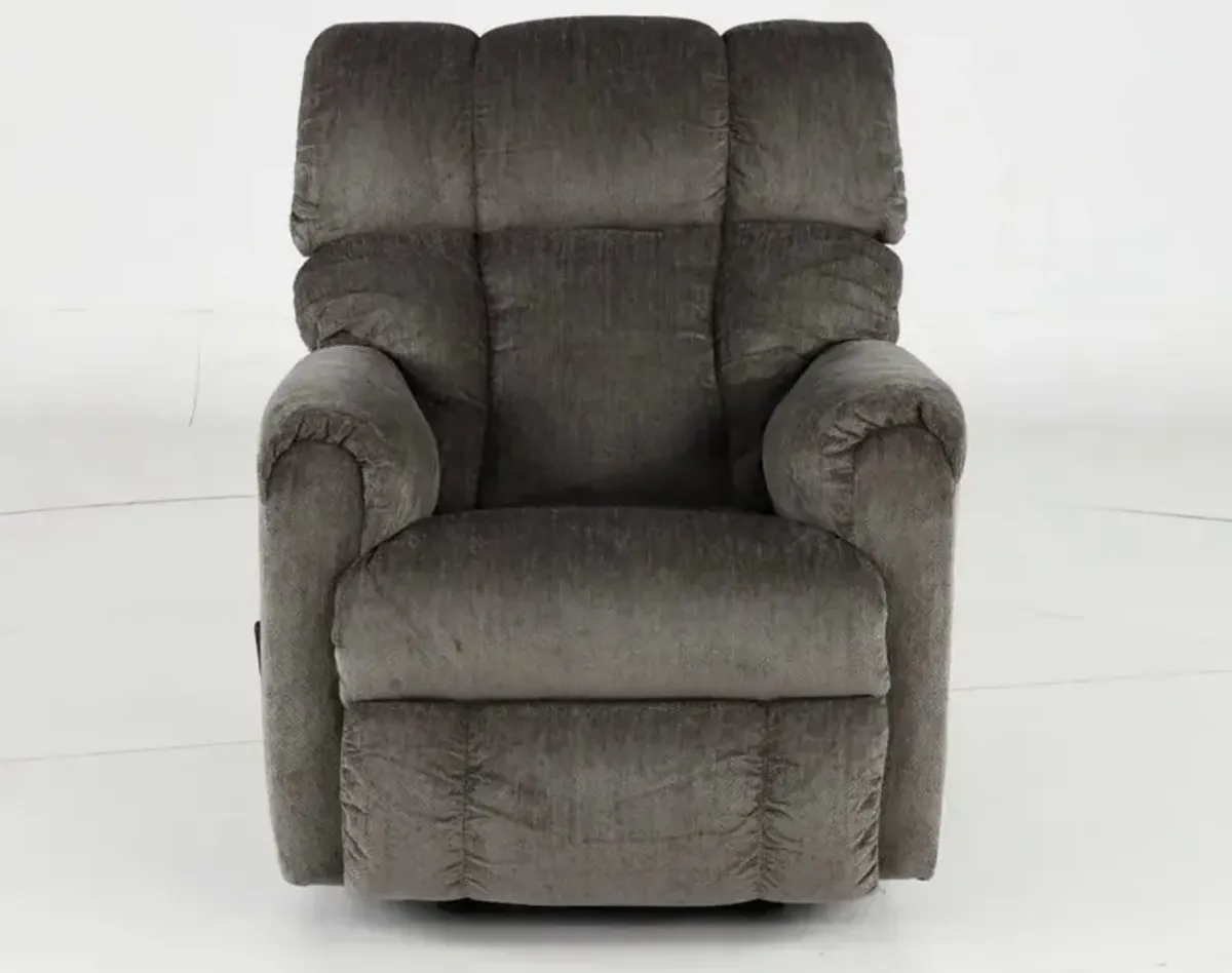 Commander Gray Rocker Recliner