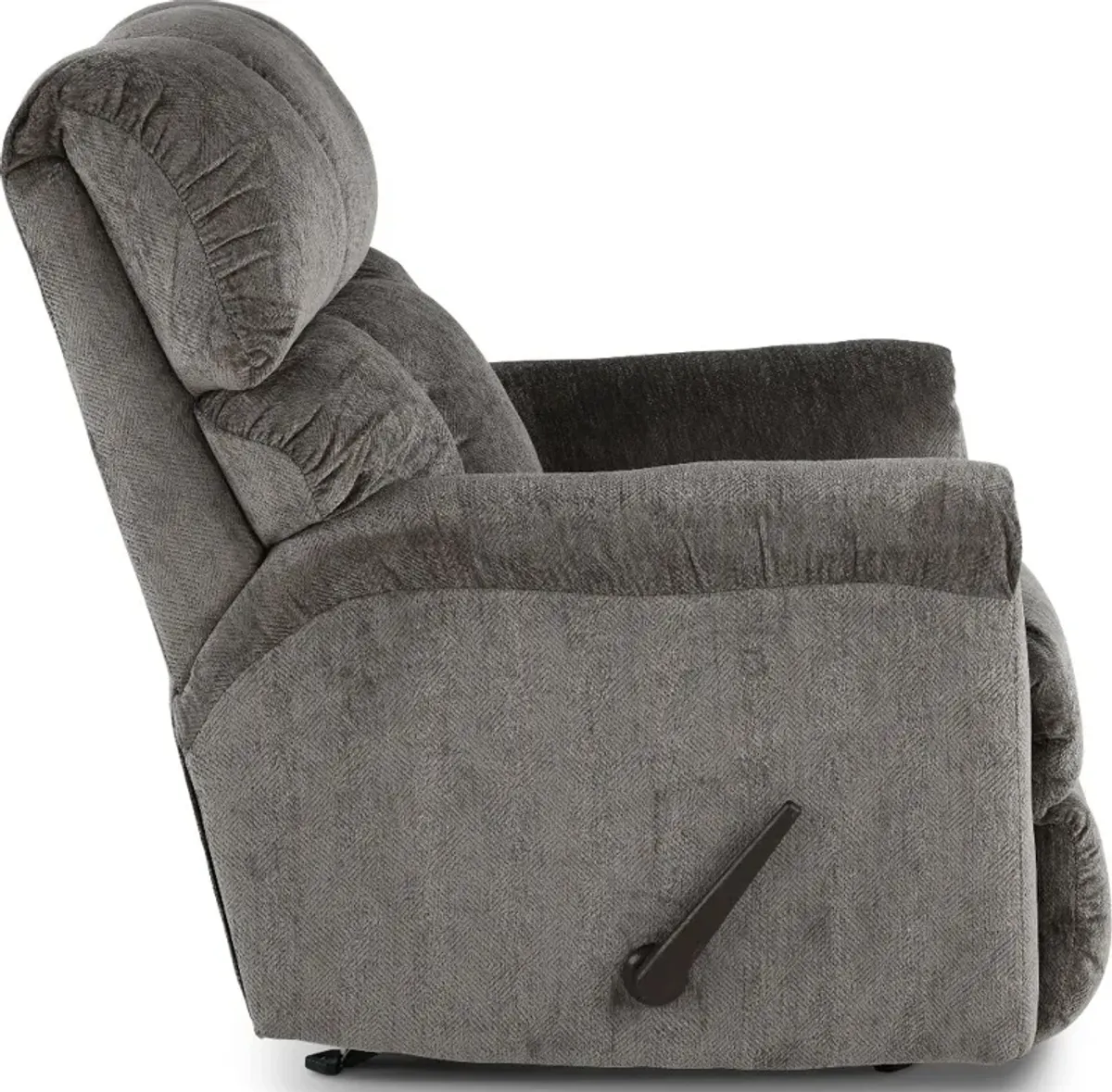 Commander Gray Rocker Recliner