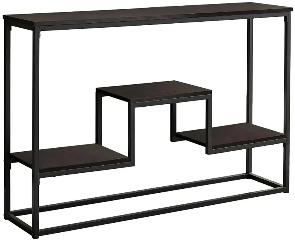 Contemporary Black Sofa Table