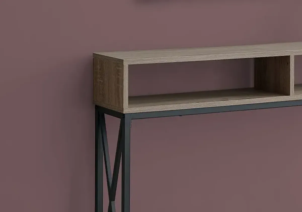 Espresso Sofa Table