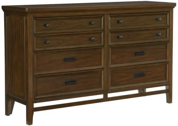 Frankie Cherry Brown Chest of Drawers