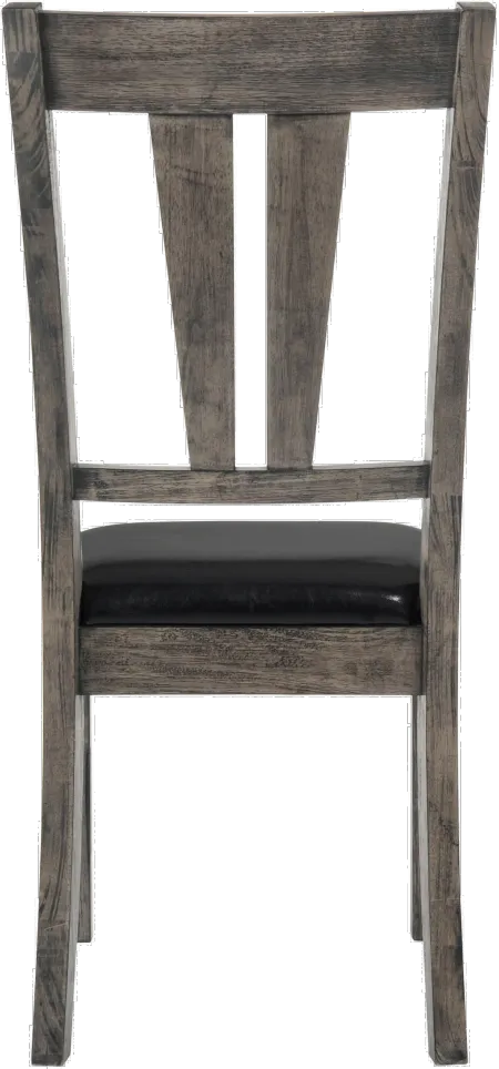 Nash Rustic Gray Upholstered Dining Room Chair