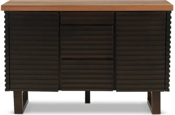 Draven Contemporary Dark Brown Dining Room Sideboard