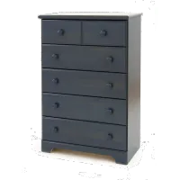 Summer Breeze Blueberry 5-Drawer Chest - South Shore