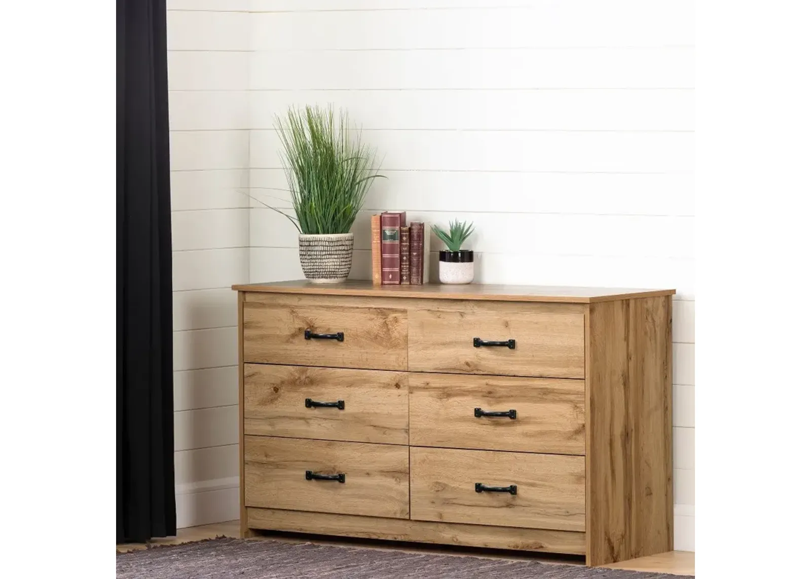 Tassio Oak Dresser - South Shore