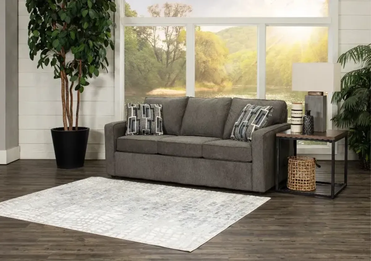 Norris Graphite Gray Casual Queen Sleeper Sofa