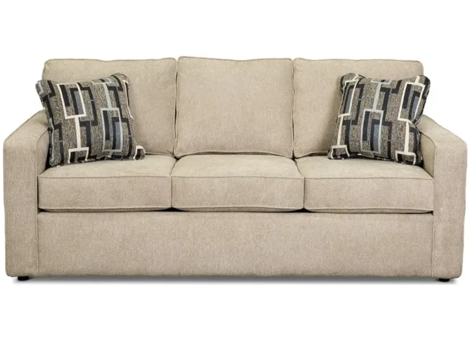 Norris Jute Beige Casual Queen Sleeper Sofa