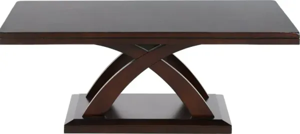 Jocelyn Espresso Brown Coffee Table