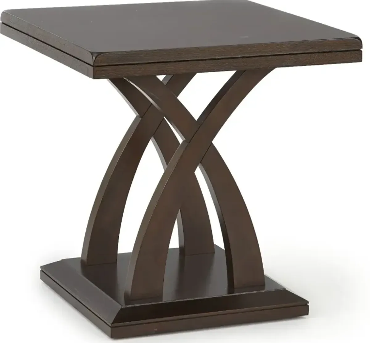 Jocelyn Espresso Brown End Table