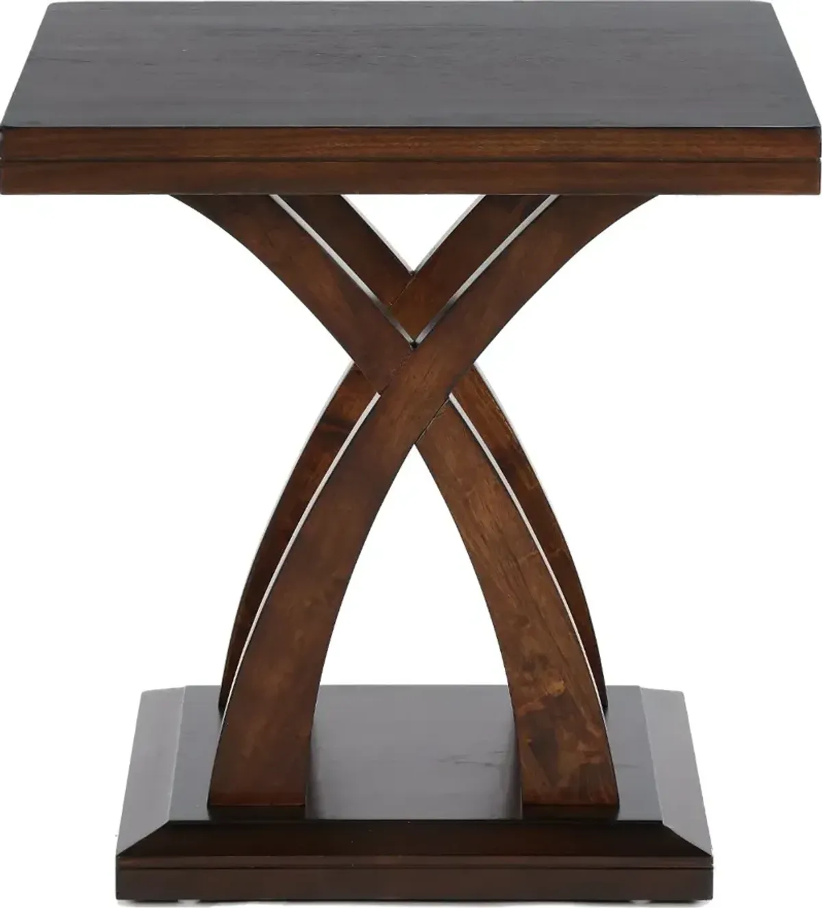 Jocelyn Espresso Brown End Table