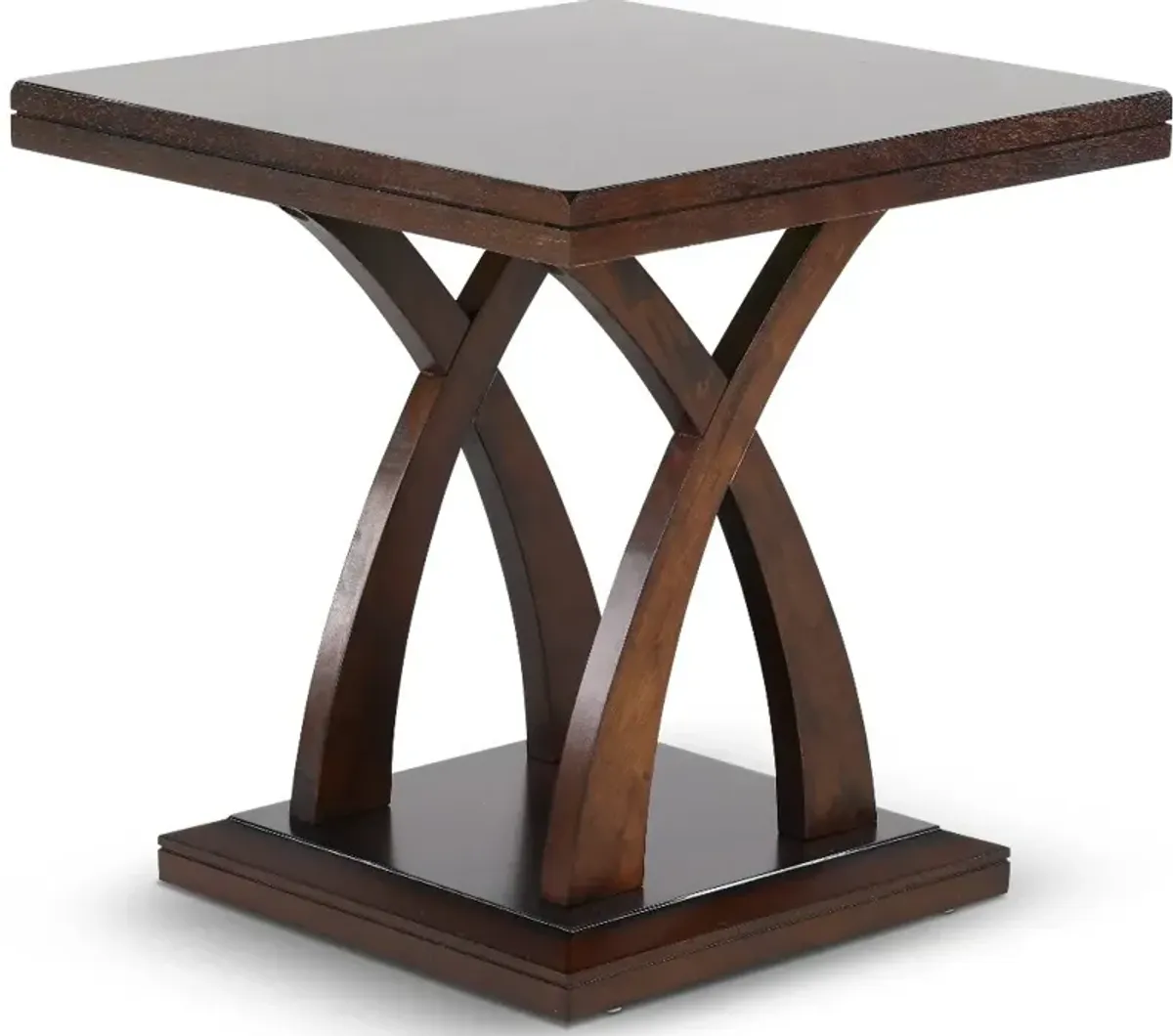 Jocelyn Espresso Brown End Table