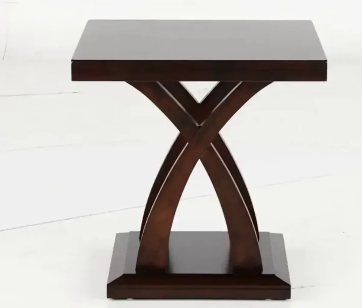 Jocelyn Espresso Brown End Table