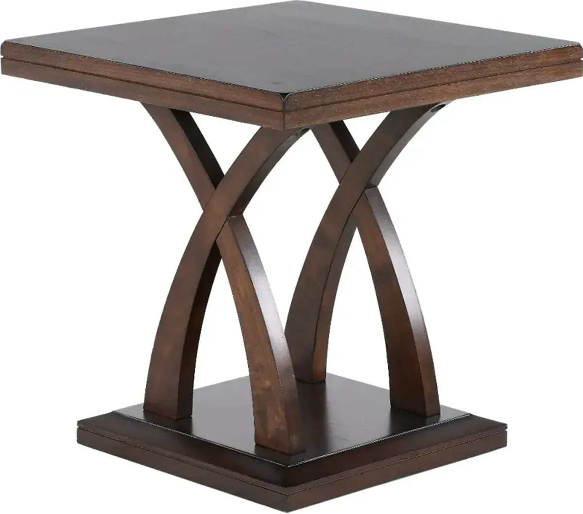 Jocelyn Espresso Brown End Table