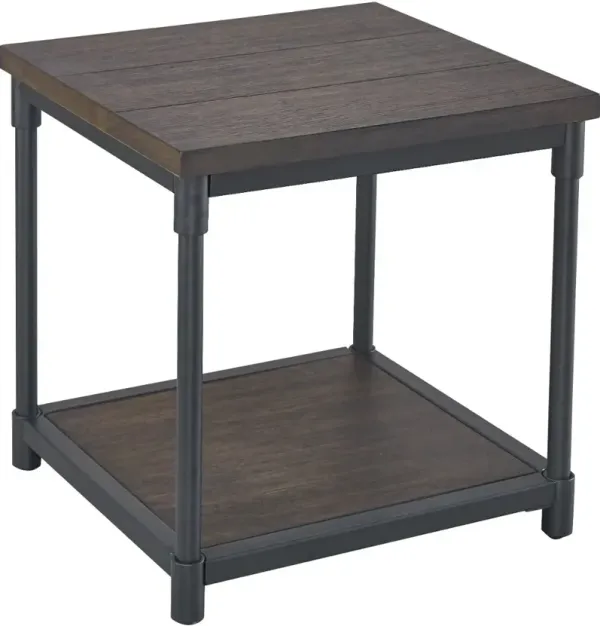 Prescott Industrial End Table