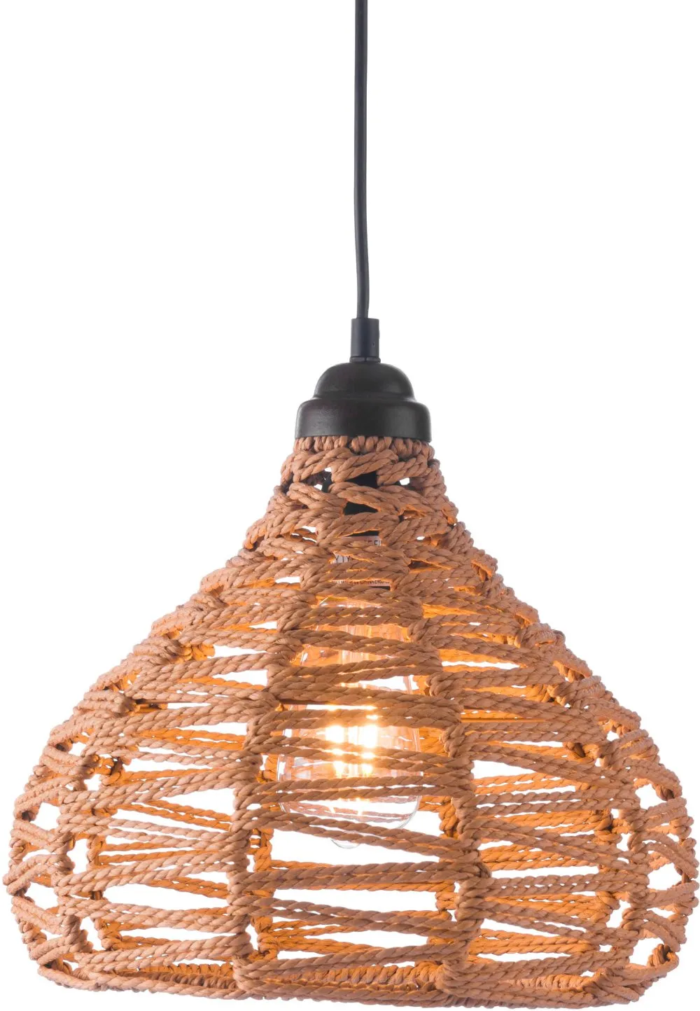 Natural Woven Ceiling Lamp - Nezz