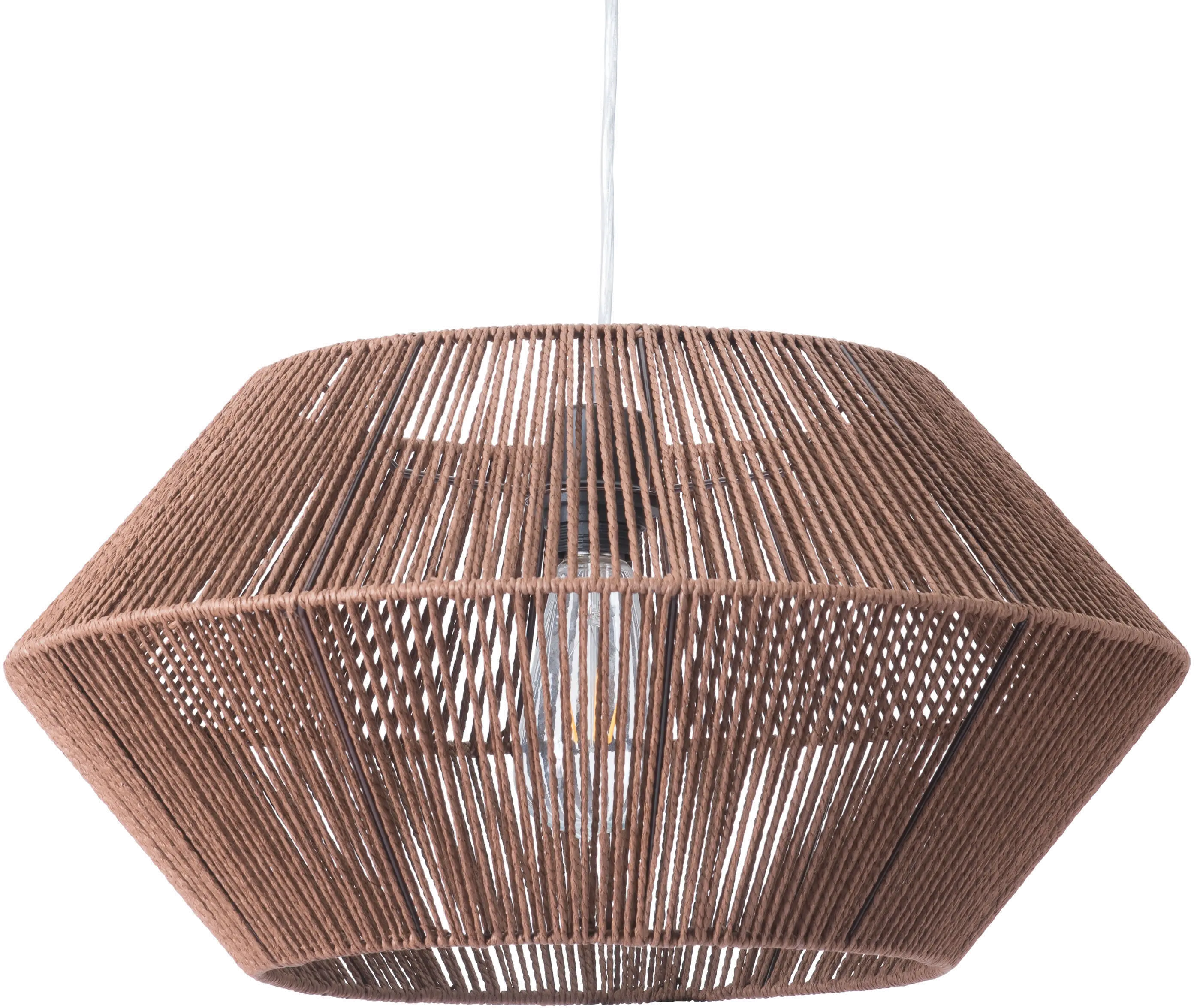 Kendrick Brown Paper Rope Ceiling Lamp