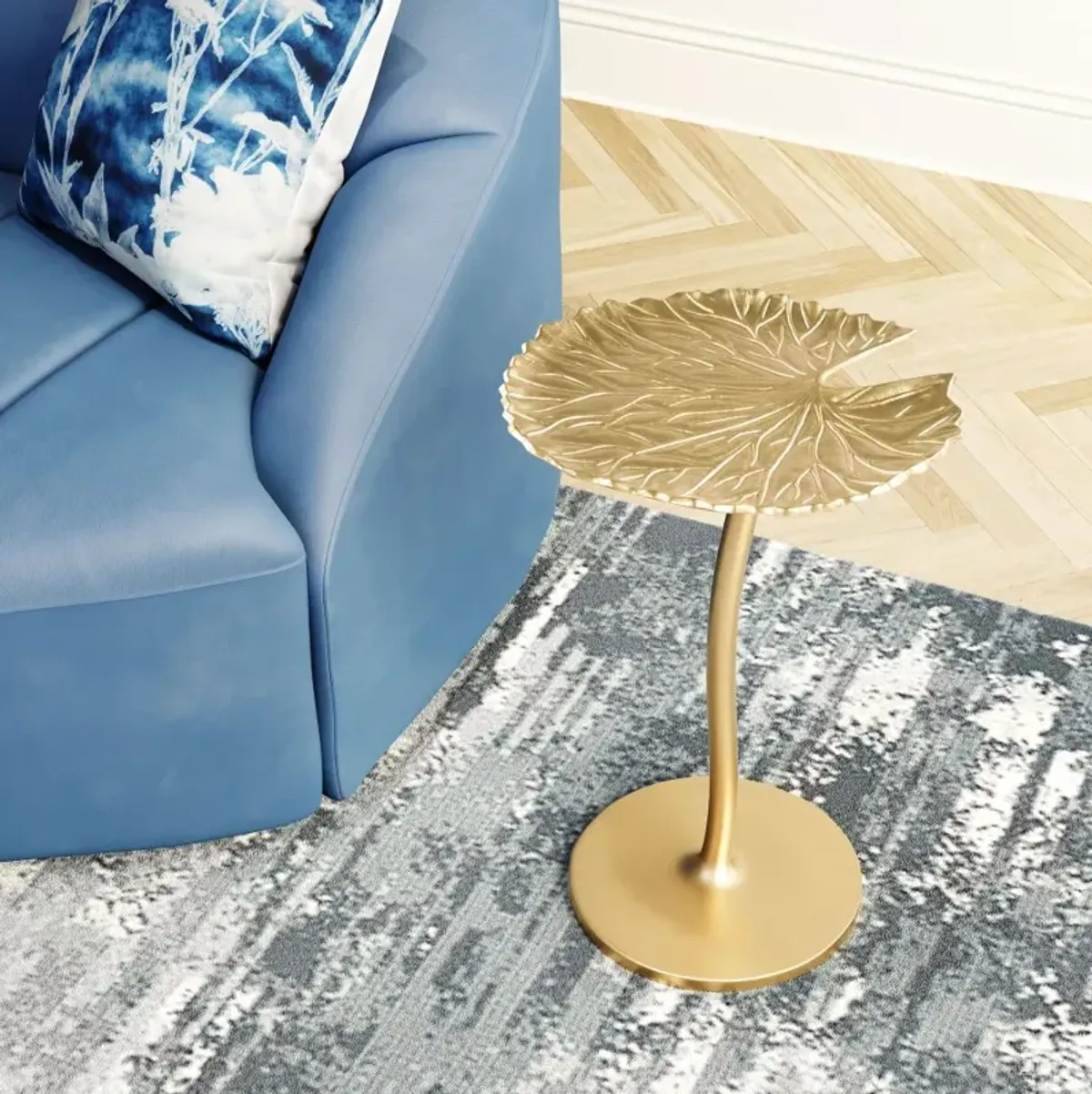 Flower Power End Table - Lily