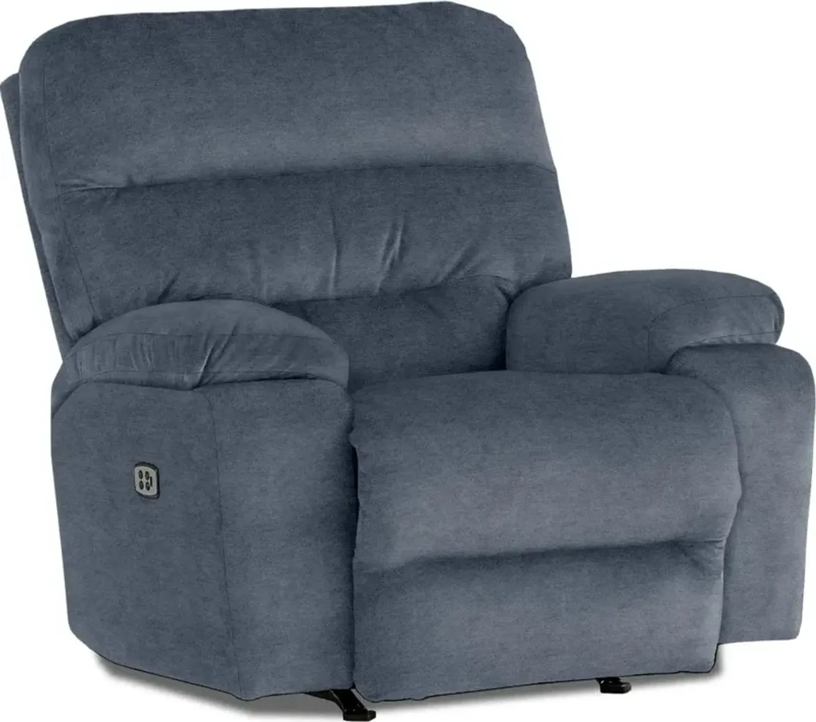 Ryson Denim Blue Power Rocker Recliner