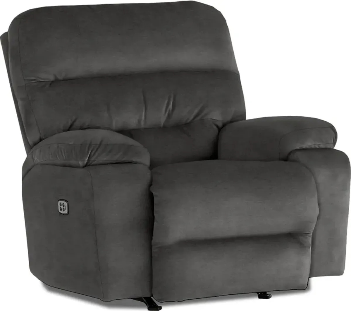 Ryson Gray Power Rocker Recliner