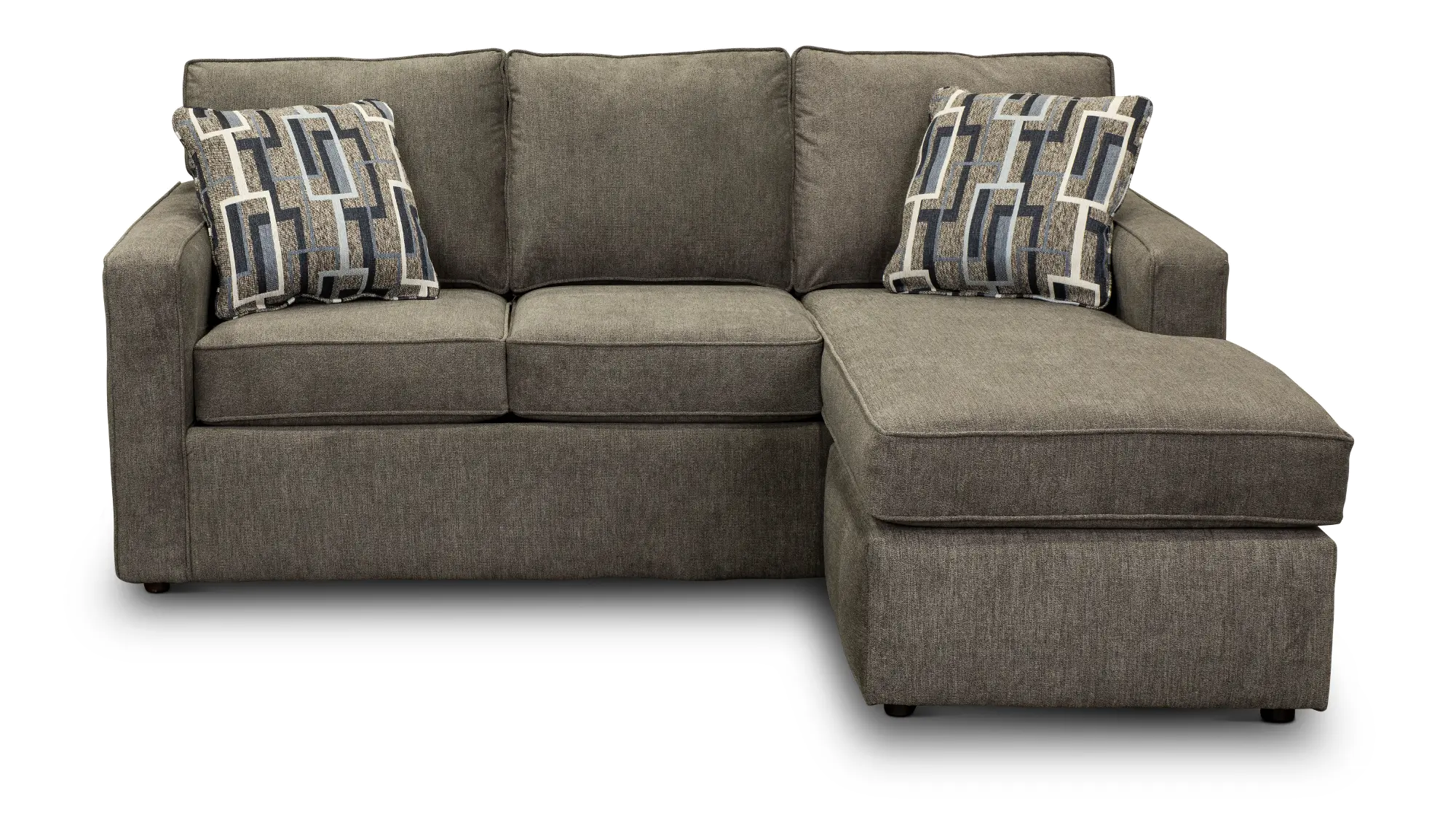 Norris Graphite Gray Queen Sleeper Sofa with Ottoman