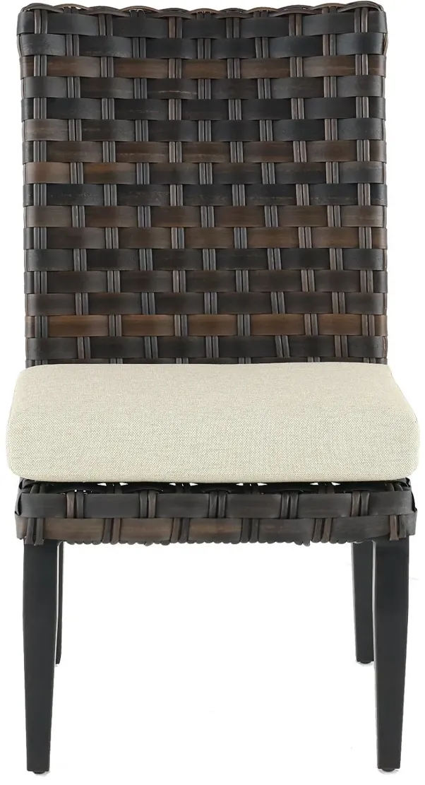 Sunset Armless Patio Dining Chair