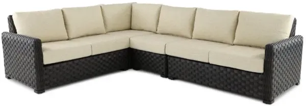 Sunset 4 Piece Tan Patio Sectional