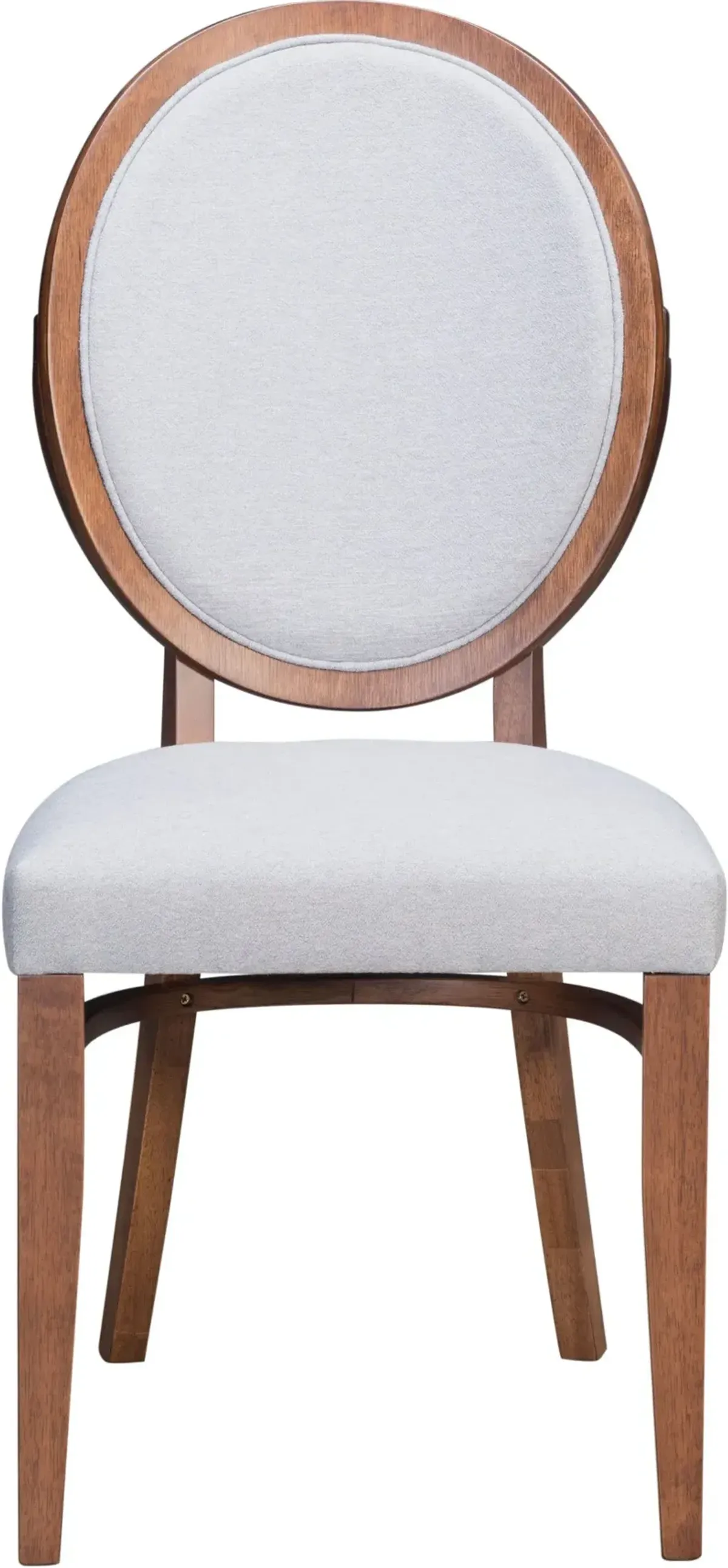 Regents Brown and Gray Upholstered Dining Room Chair (Set of 2)