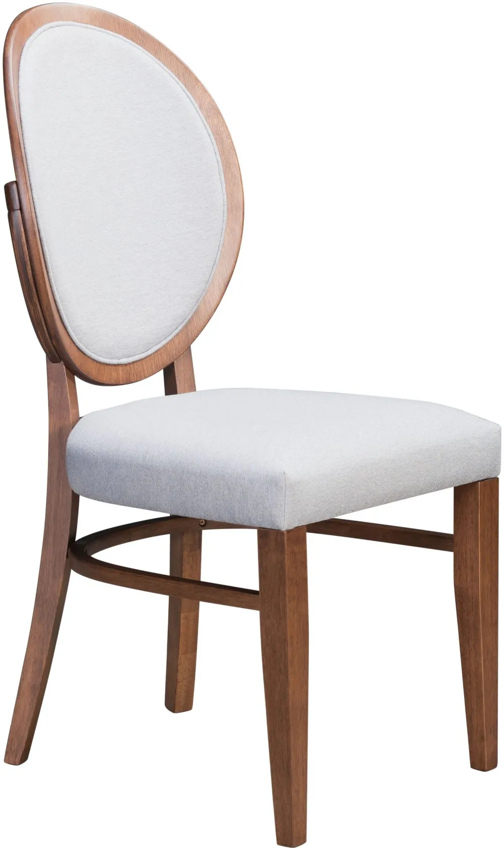 Regents Brown and Gray Upholstered Dining Room Chair (Set of 2)