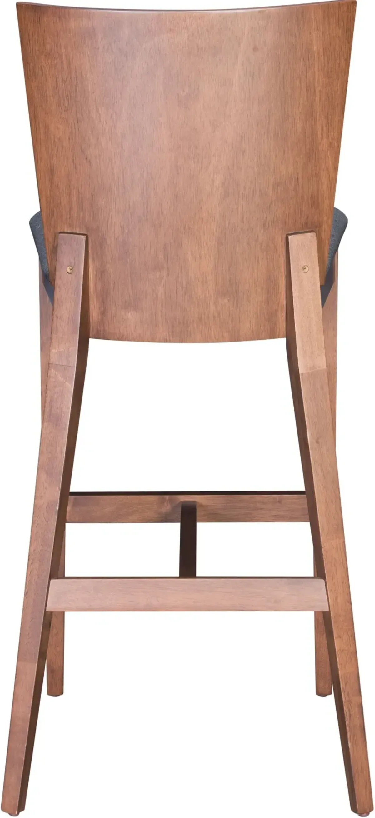 Brown and Gray Bar Stool (Set of 2) - Ambrose