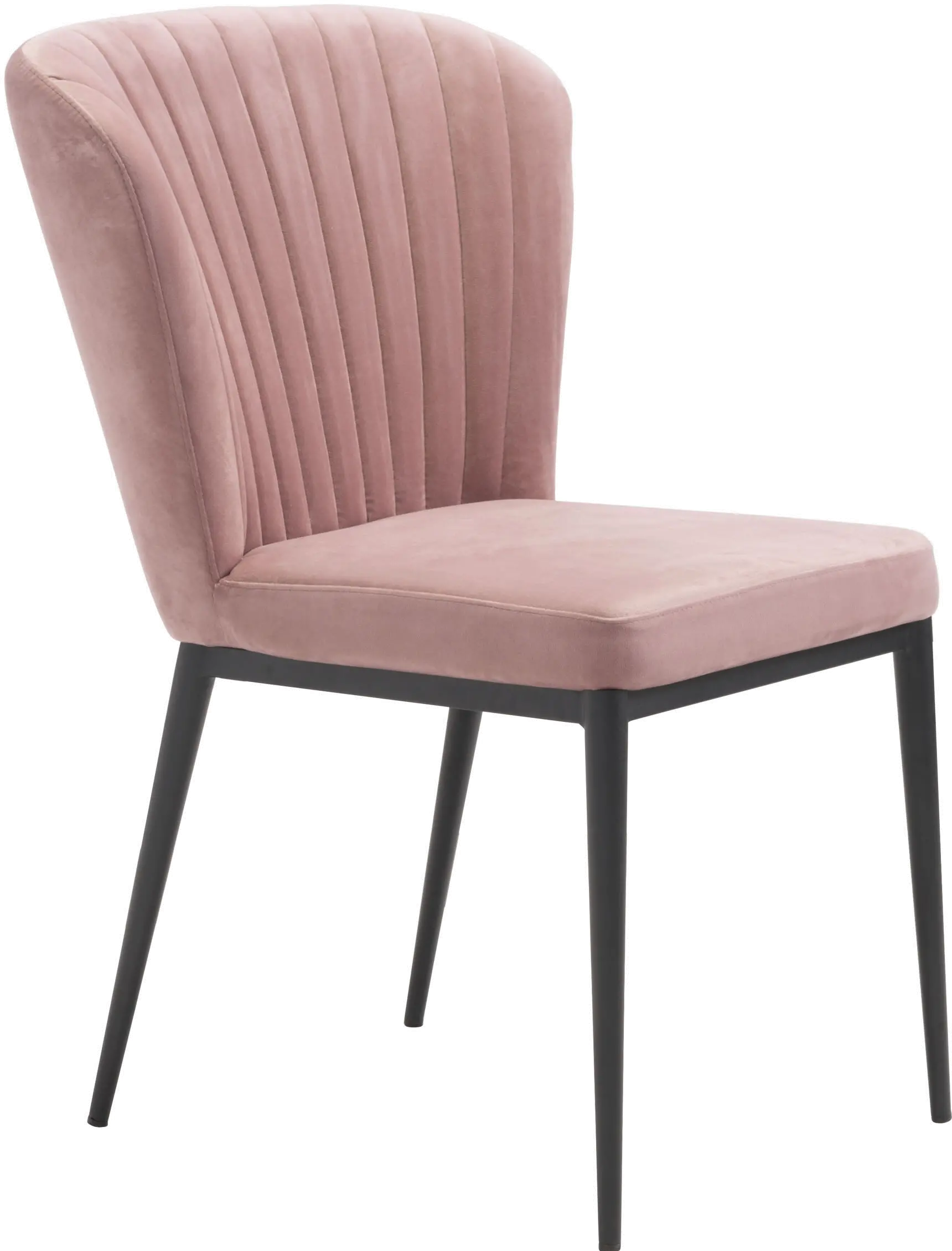 Pink Upholstered Dining Room Chair (Set of 2) - Tolivere