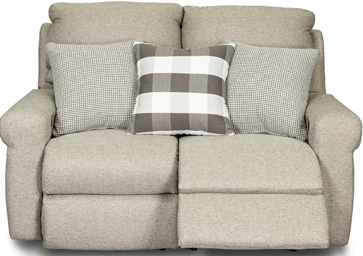 Westport Gray Lay Flat Power Reclining Loveseat