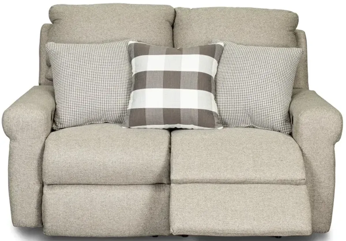 Westport Gray Lay Flat Power Reclining Loveseat