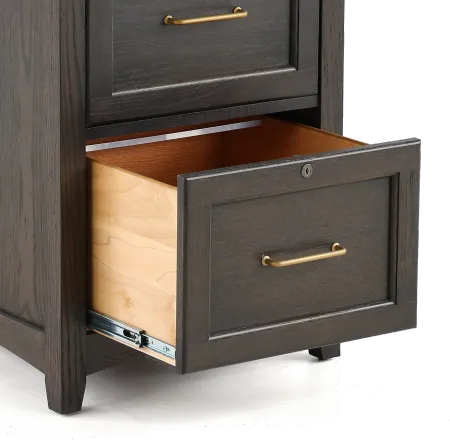 Addison Gray 2 Drawer File Cabinet