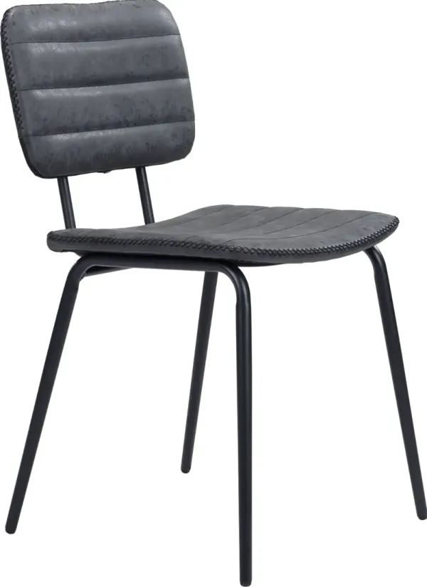 Dark Gray Dining Room Chair (Set of 2) - Boston