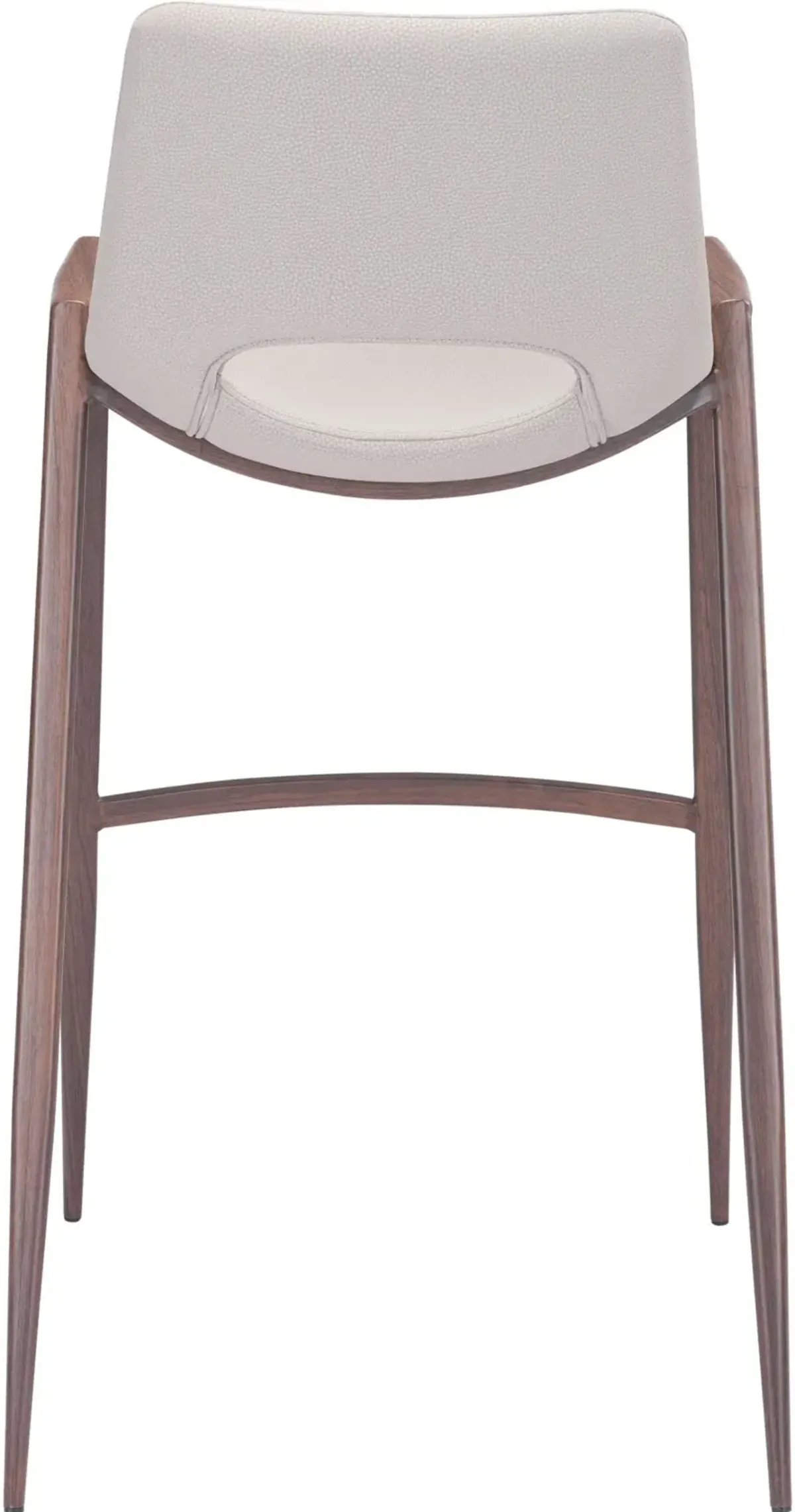 Desi Beige Bar Stool, Set of 2