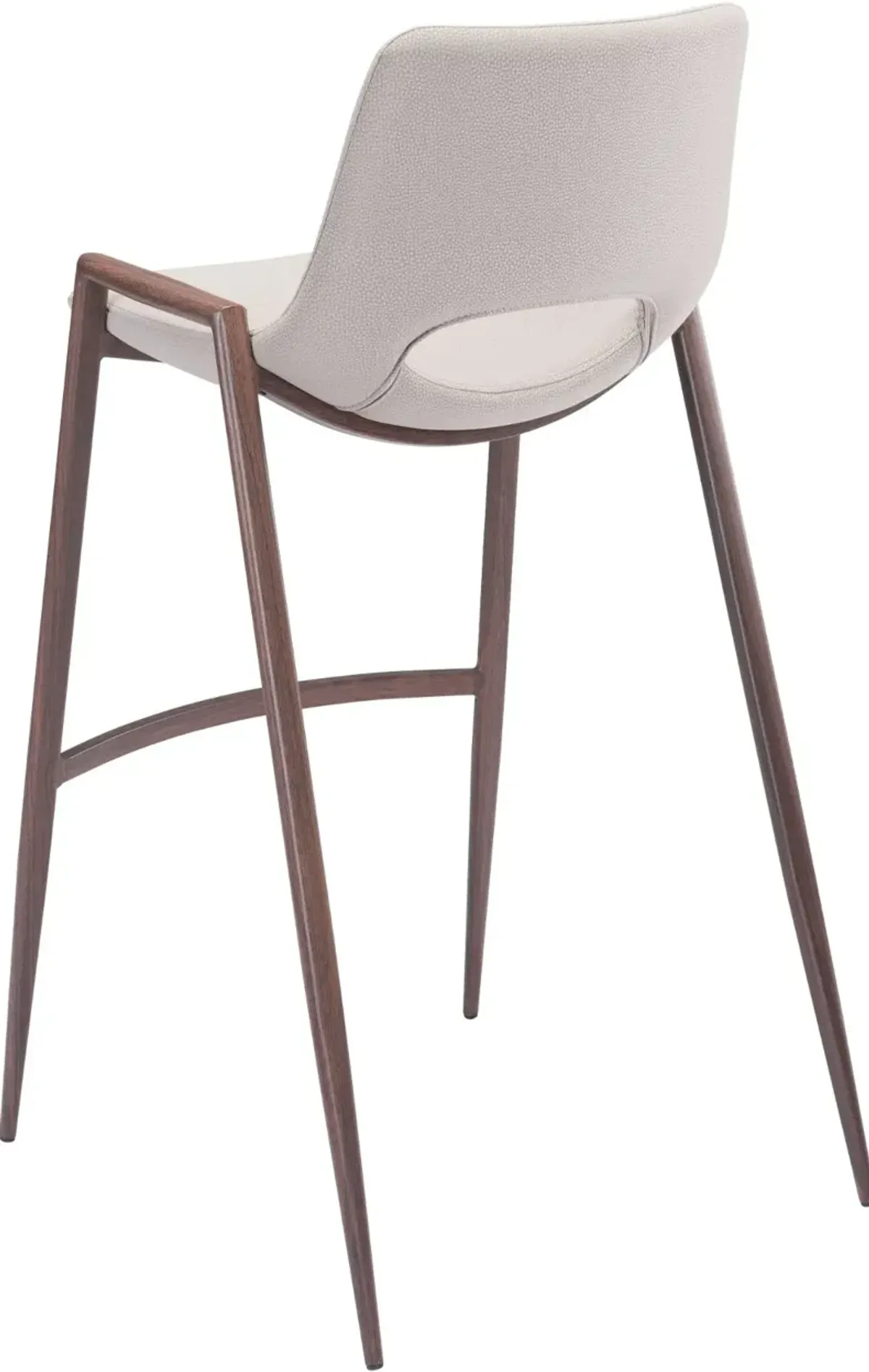 Desi Beige Bar Stool, Set of 2