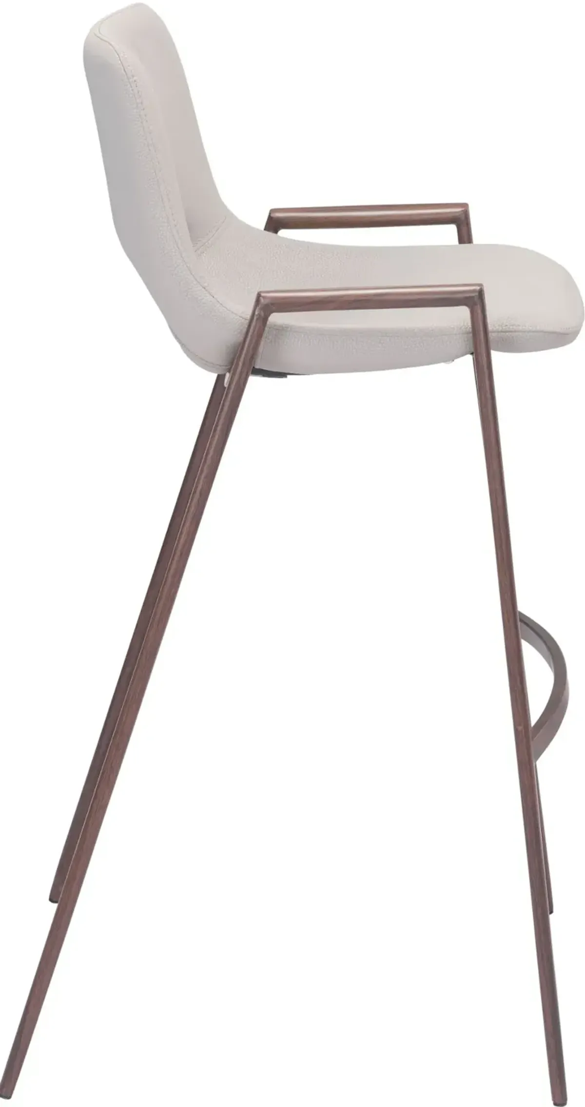 Desi Beige Bar Stool, Set of 2