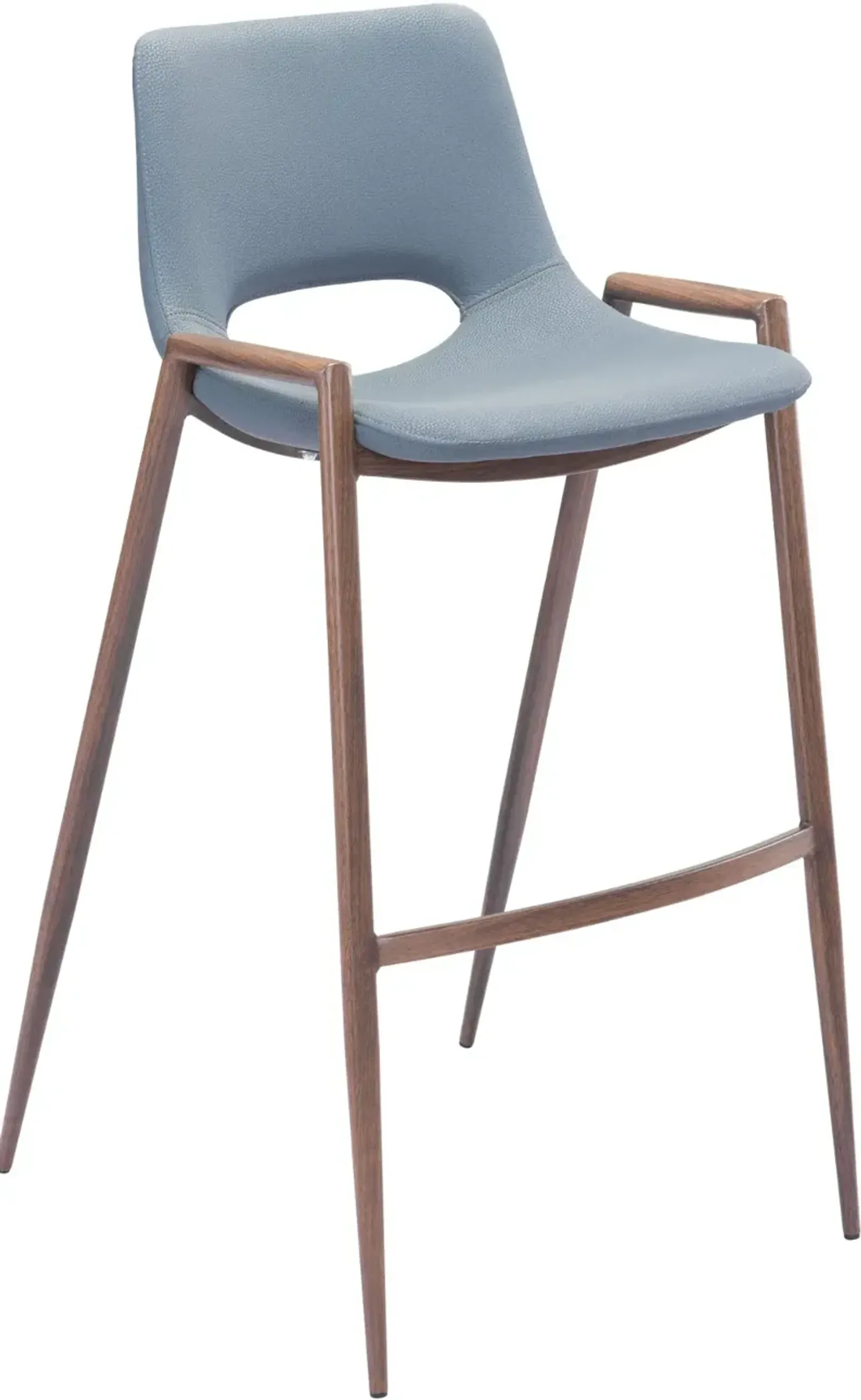 Desi Gray Bar Stool, Set of 2