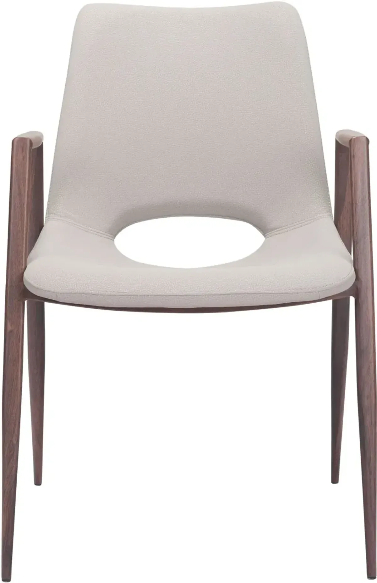 Desi Beige Dining Chair, Set of 2