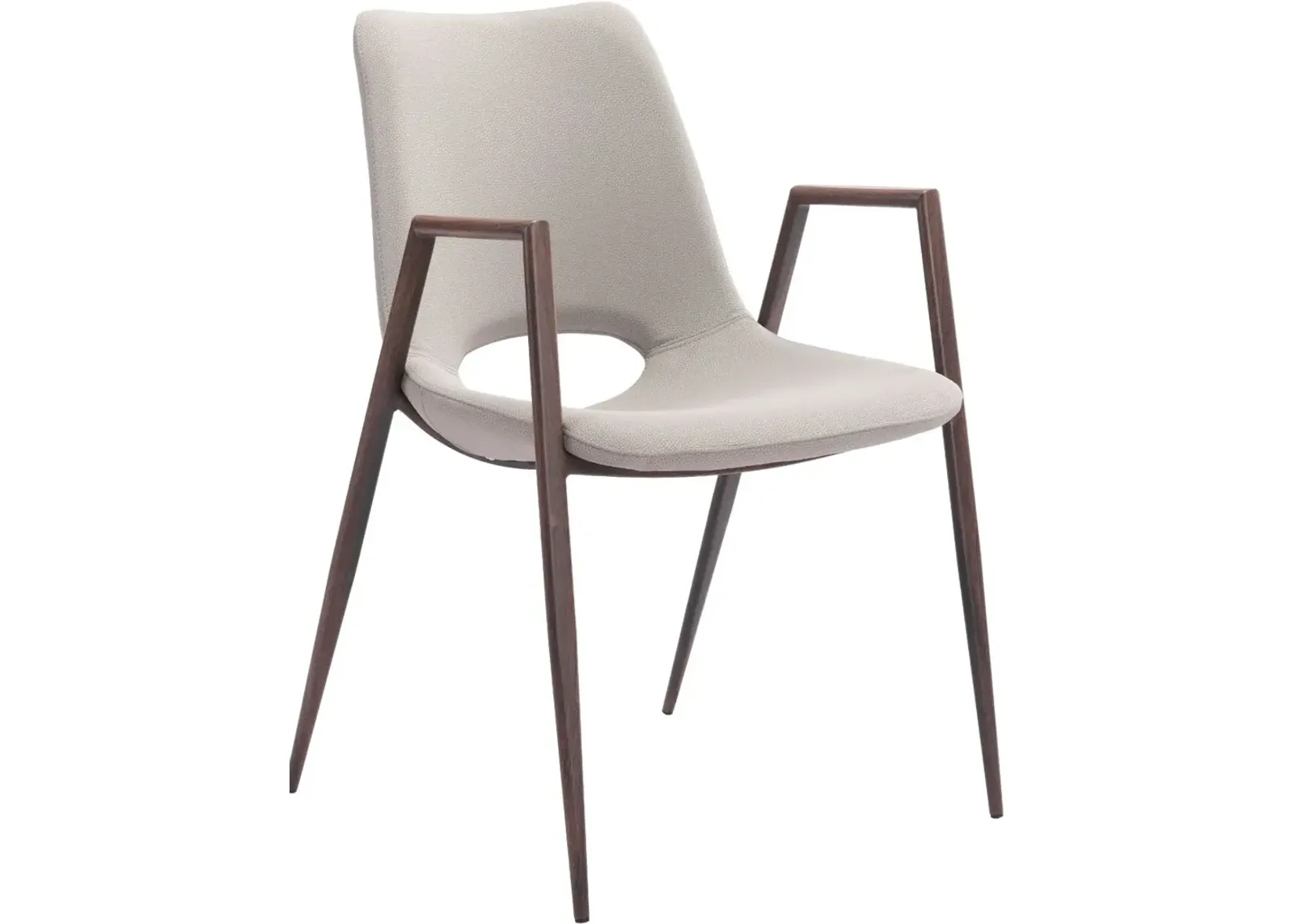 Desi Beige Dining Chair, Set of 2