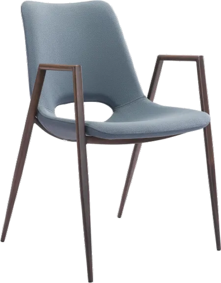 Desi Gray Dining Chair, Set of 2