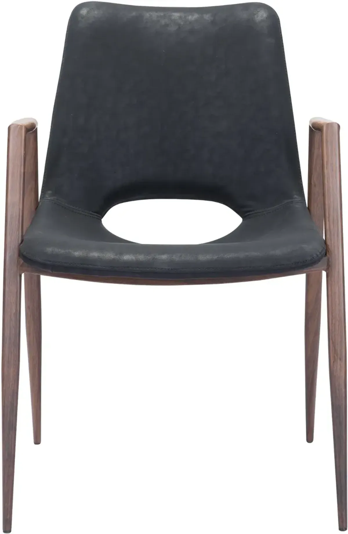 Desi Black Dining Chair, Set of 2