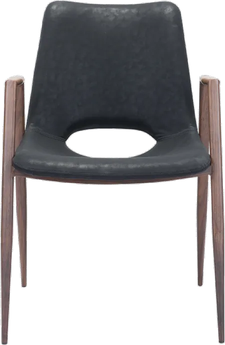 Desi Black Dining Chair, Set of 2