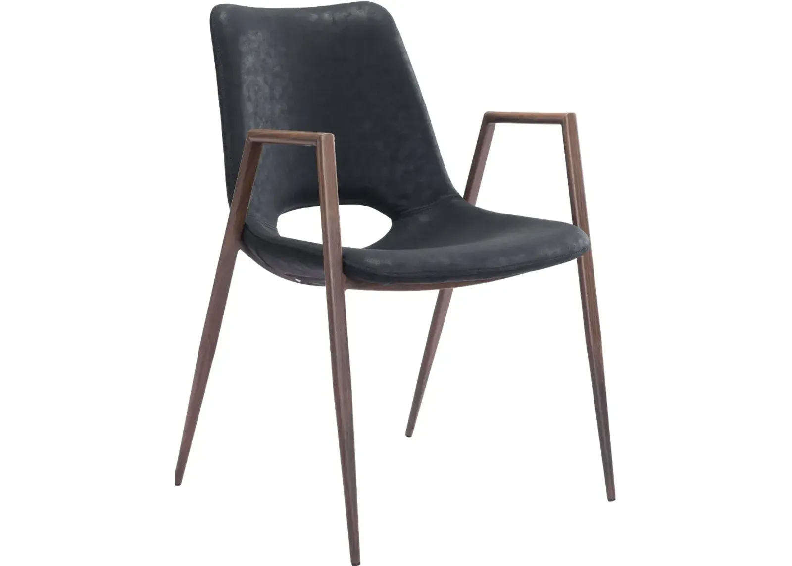 Desi Black Dining Chair, Set of 2