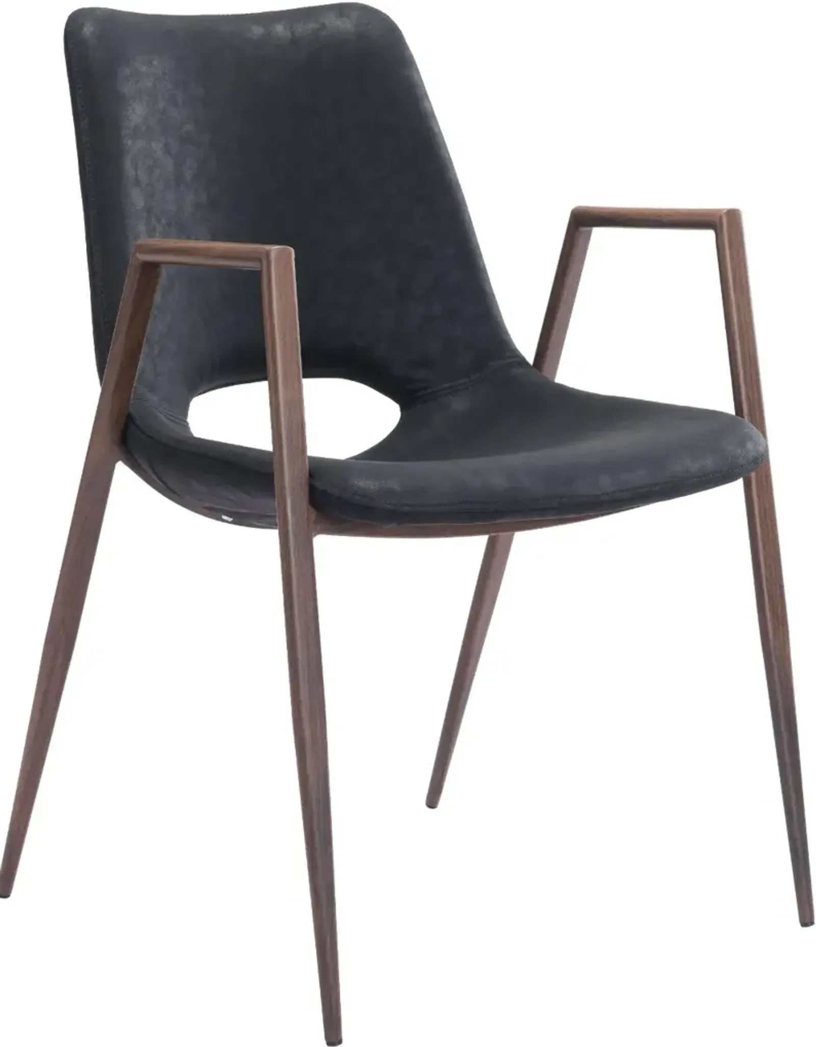 Desi Black Dining Chair, Set of 2